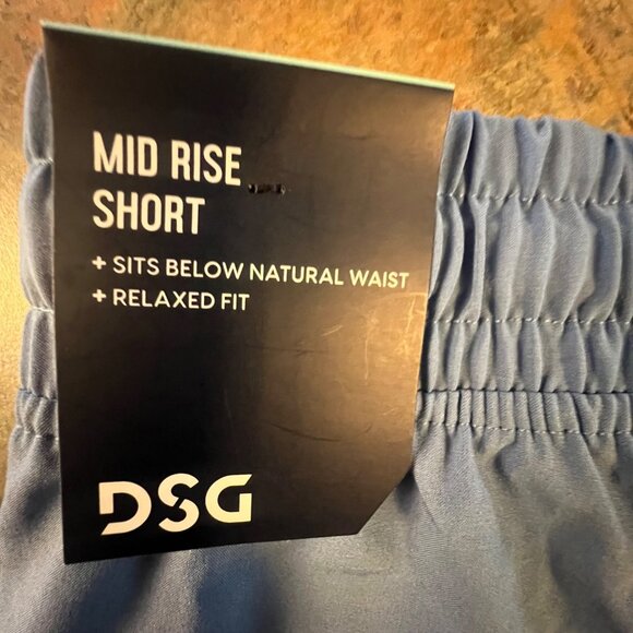 DSG Girls Mid Rise Relaxed Fit Shorts XL Light Blue - Picture 5 of 9